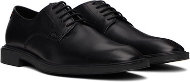 Sneakers og sko BOSS Rubber-Sole Leather Derbys Sort | 50529049, 3