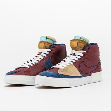 Sneakers og sko Nike SB Zoom Blazer Mid Edge SB "Team Red Navy" Flerfarvet | DA2189-600, 1