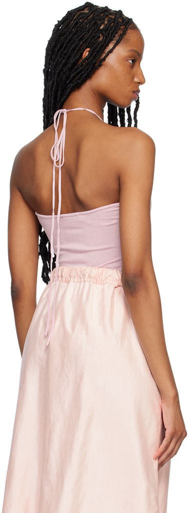Tanktop BEC + BRIDGE BEC + BRIDGE Esmae Halter Bodysuit Lyserød | A23-20960, 2