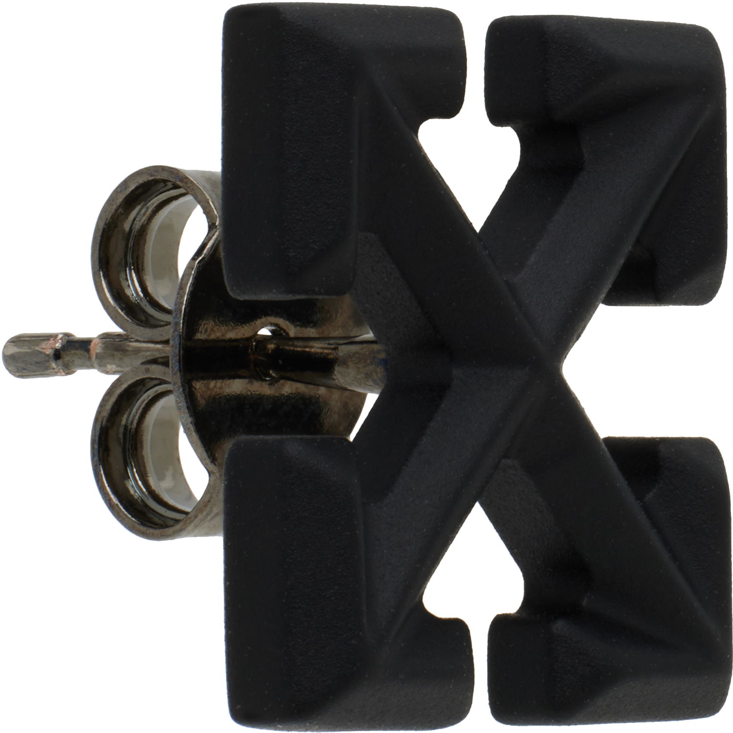 Stift Off-White Off-White Arrow Single Earring Sort | OMOD11FC99MET0011000, 1