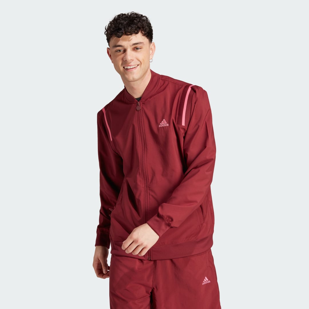 Jakke adidas Originals Scribble Jacket Rød | HY1286, 0
