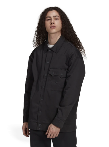 Jakke adidas Originals adidas Adicolor Twill Jacket Sort | H11365