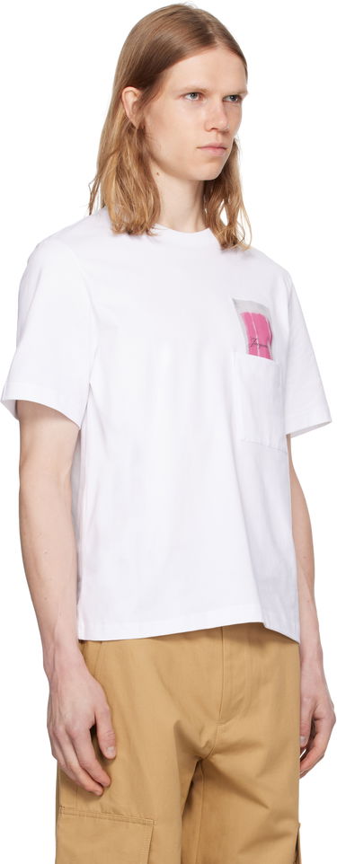 T-shirt Jacquemus Jacquemus Esquimau Pocket T-Shirt Gul | 25E255JS321-2306, 4