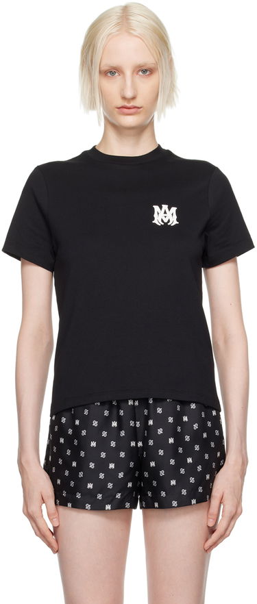 T-shirt AMIRI Black Core Logo T-Shirt Sort | AWJYTE1036, 0