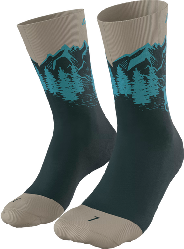 Sokker Dynafit FAST Socks Grøn | 08-0000071526-5261, 0