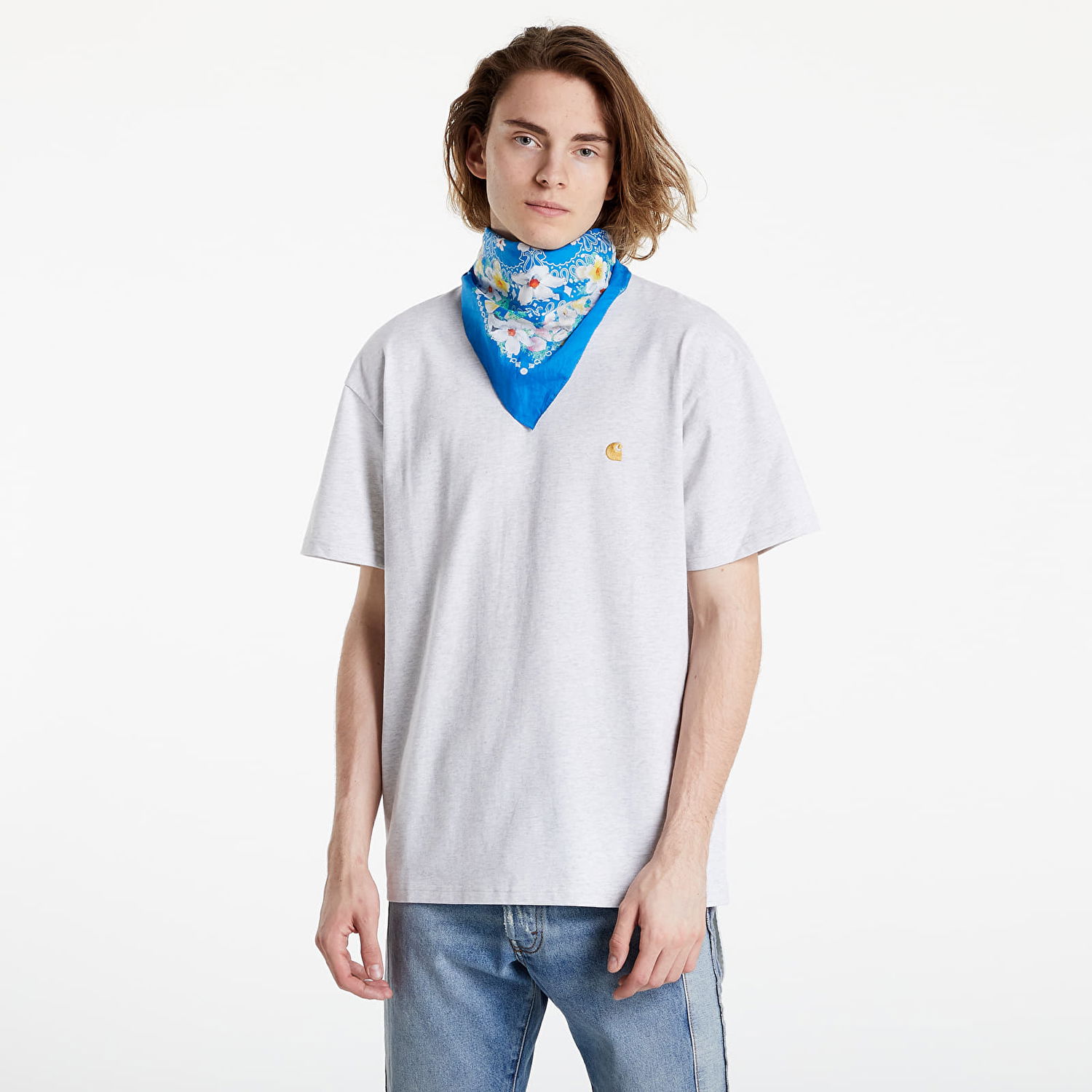 T-shirt Carhartt WIP WIP Chase Hvid | I026391.00JXX, 0