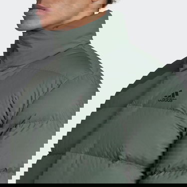 Puffer jakke adidas Originals Helionic Mid-Length Down Jacket Grøn | HG6282, 3