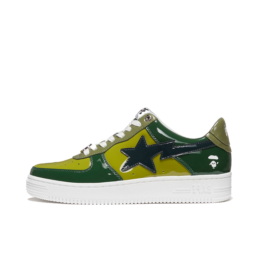 Sneakers og sko BAPE Bape Sta Low "Color Camo Combo Green" Grøn | 001FWH201046_GRN