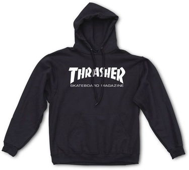 Sweatshirt Thrasher Skate Mag Hoodie Sort | 113103BLK, 0