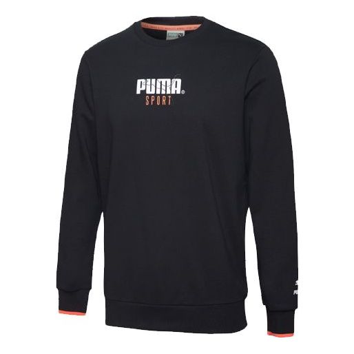 Sweater Puma Sport Round Neck Pullover Sort | 598134-01, 0