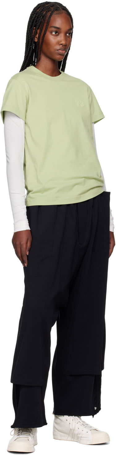 T-shirt Y-3 Y-3 Regular Short Sleeve T-Shirt Grøn | JM7828, 3