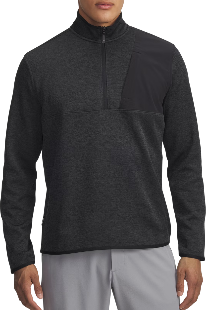 Sweater Under Armour Drive SweaterFleece Half-Zip Pullover Grå | 6005671-001