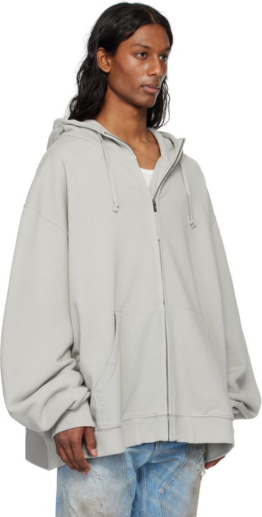 Sweatshirt Maison Margiela Maison Margiela Numeric Zip-Up Hoodie Grøn | S50HG0049 M25017, 4