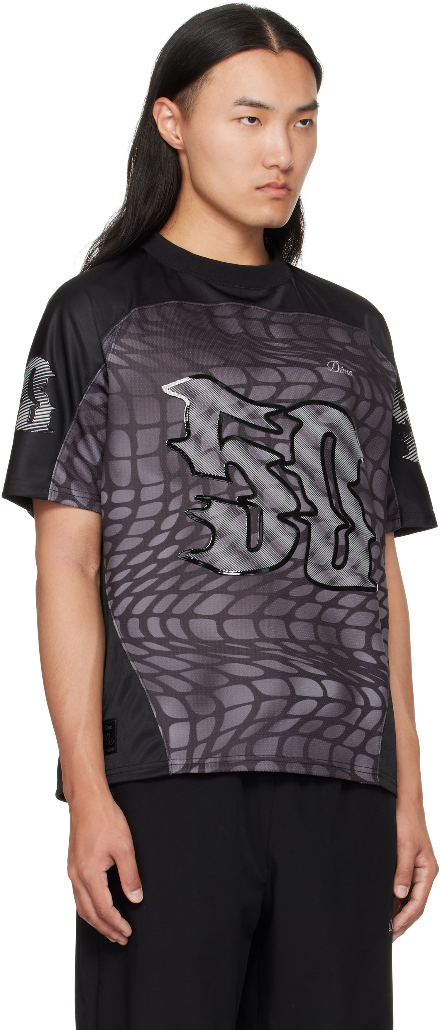 Jersey Dime Dime N50 Jersey T-Shirt Sort | DIMEFA256BLK, 1