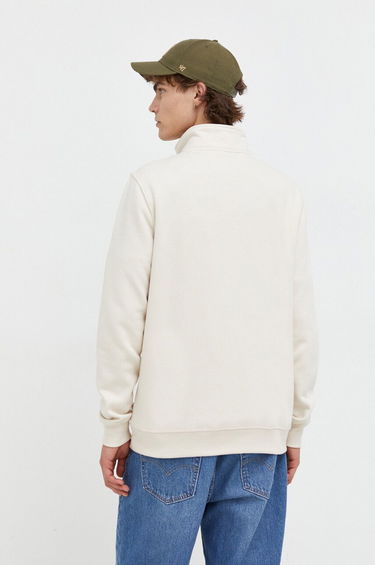 Sweater Dickies Oakport Quarter Zip Sweat Hvid | DK0A4XD4F901, 3
