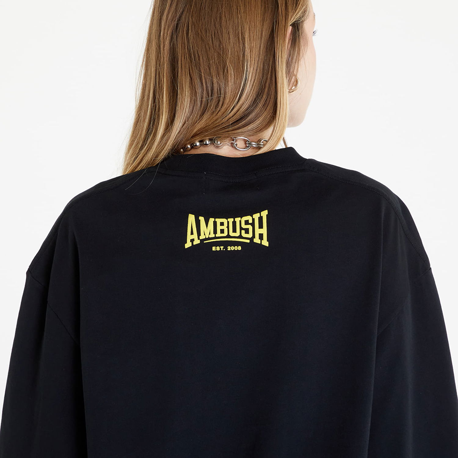 T-shirt Ambush Scholarship T-Shirt Sort | BMAB002S24JER0011018, 1