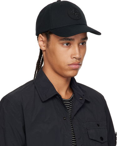 Kasket Stone Island Stone Island Cotton Reps Cap Sort | K1S159100996S0065, 1
