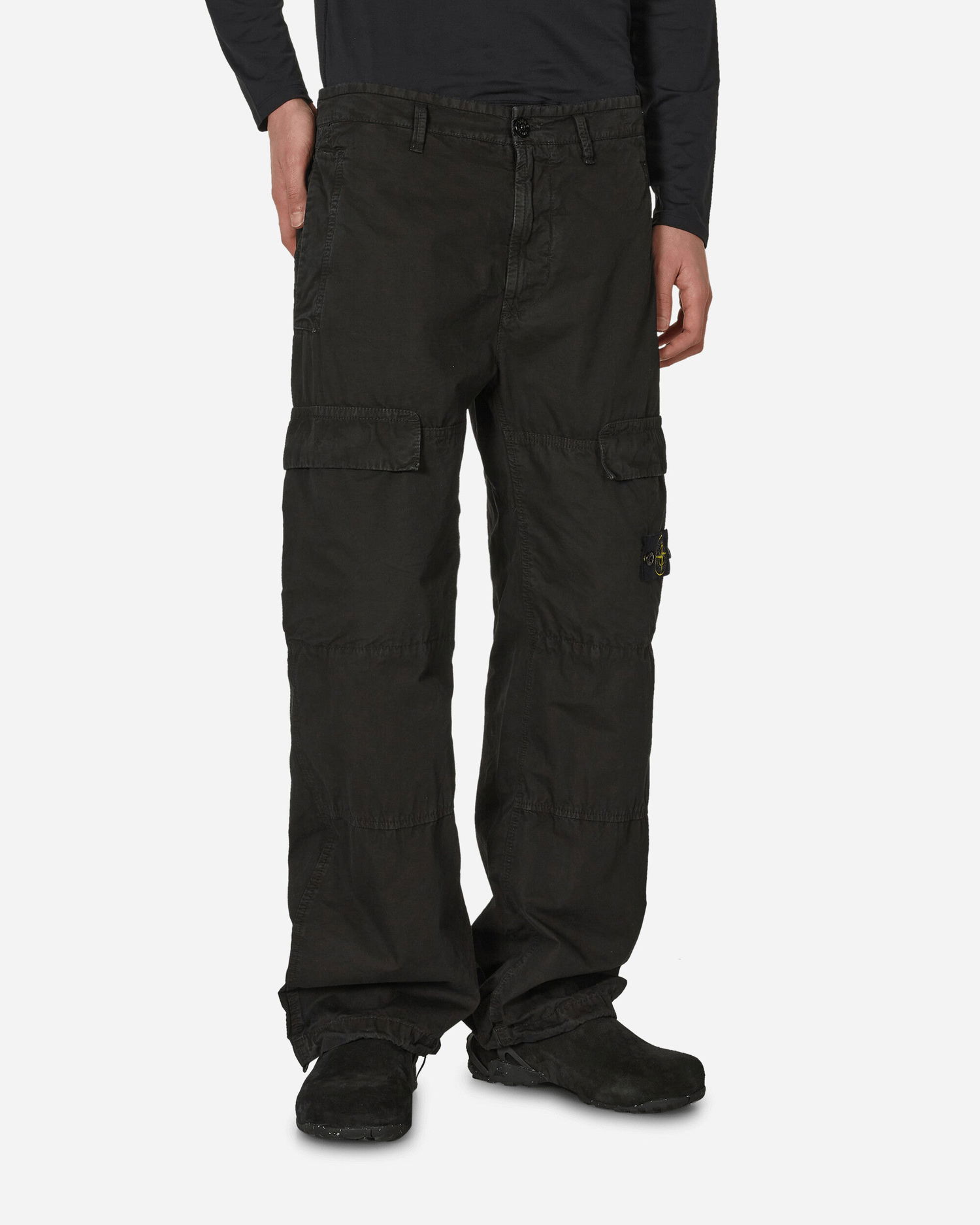 Cargo bukser Stone Island Patch Cargo Pants "Khaki" Grøn | 8015311WA, 1