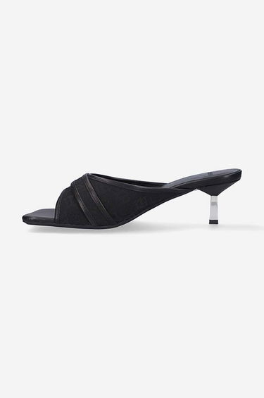 Sneakers og sko MISBHV Black Sasha Heeled Sandals Grøn | 022BW903, 2