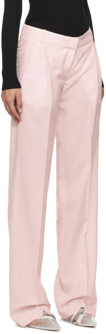 Bukser Coperni Glen Check Trousers Lyserød | COPP63834, 1