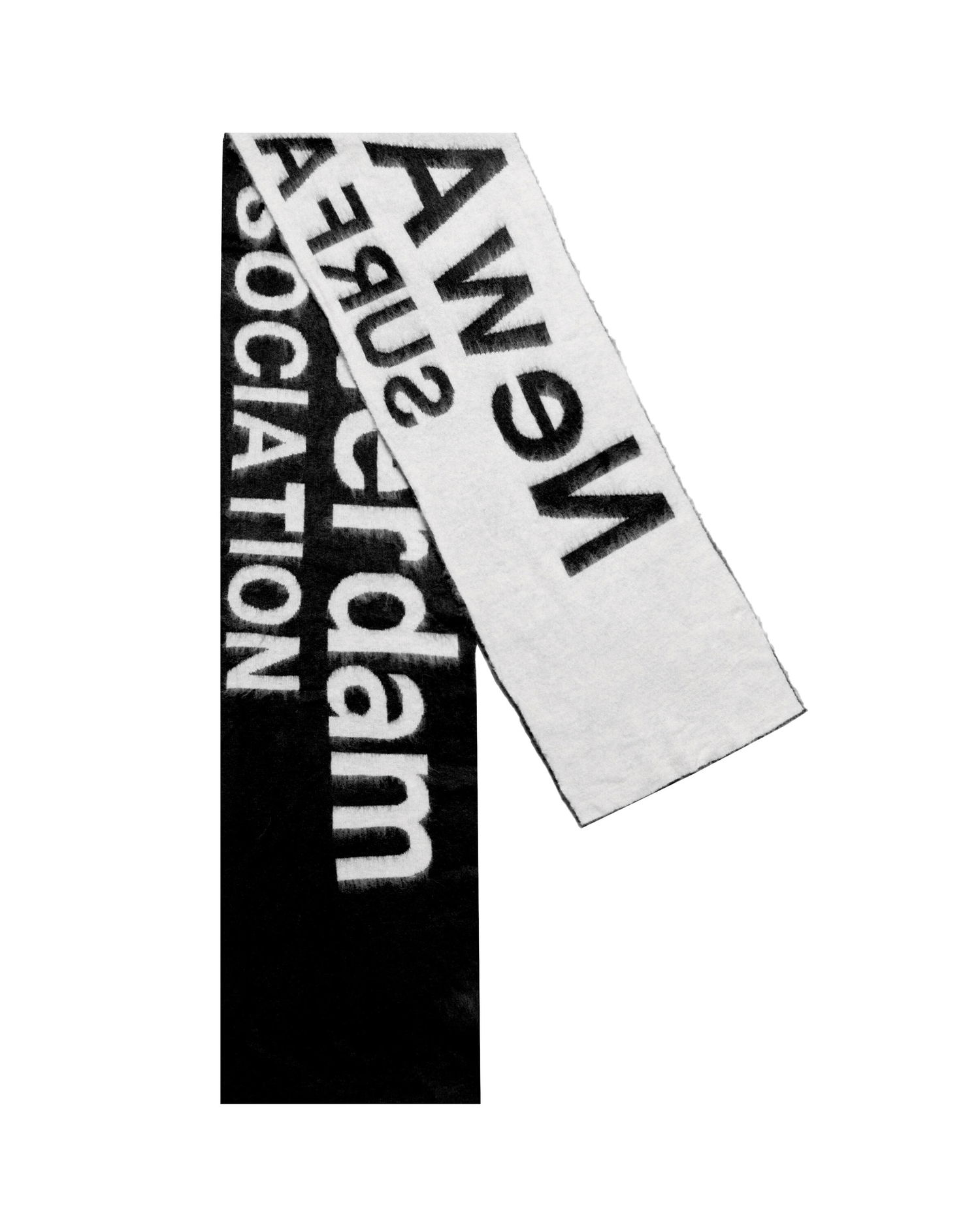 Tørklæde New Amsterdam Surf Association FUZZY NAME SCARF Sort | 2502137001, 0