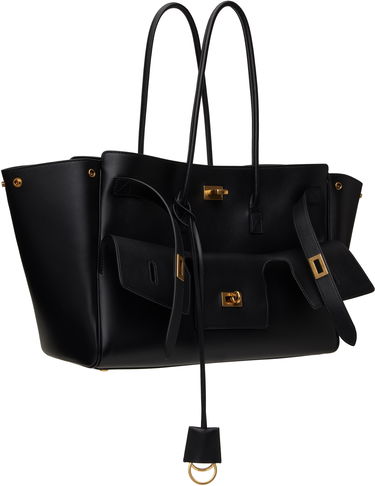 Mulepose Balenciaga Bel Air Medium Carryall Leather Tote Bag Sort | 805481 2ABAV, 1
