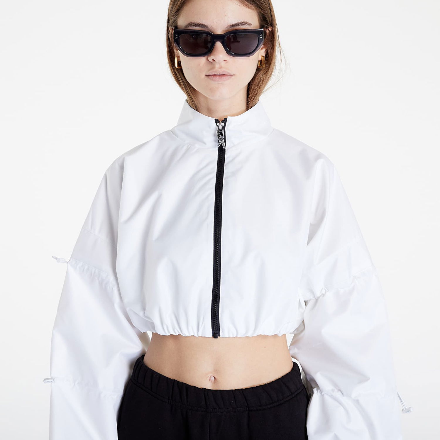 Jakke Reebok Cardi B x Woven Jacket Hvid | HM5053, 1