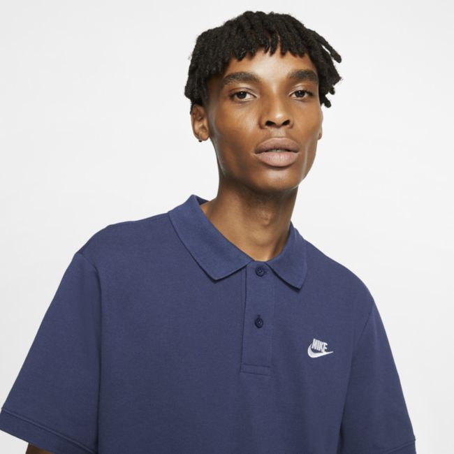 Polo skjorte Nike Sportswear Polo Mørkeblå | cj4456-410, 0