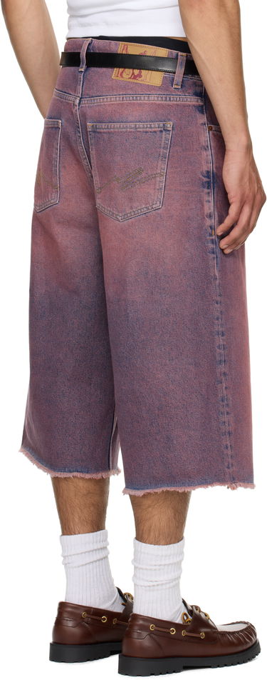 Shorts Martine Rose Martine Rose Frayed Denim Shorts Lyserød | 247WD06115, 2