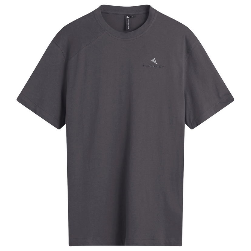 T-shirt Klättermusen Root Logo T-Shirt Grå | 10418-961