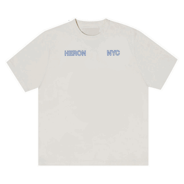 T-shirt HERON PRESTON HP Promo Only Tee Hvid | HMAA032F22JER0050125, 0