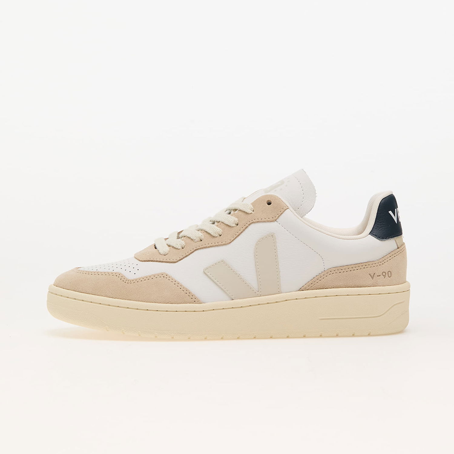 Sneakers og sko Veja V-90 Extra White Pierre Nautico Beige | VD2003461B, 0