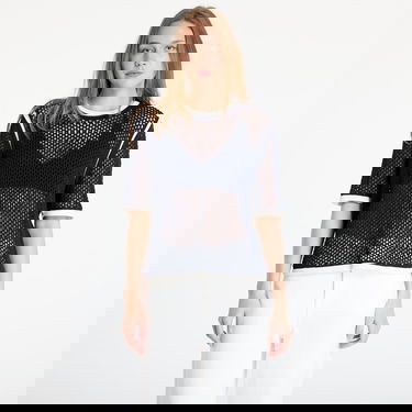 Crop top adidas Originals Wales Bonner Knit Tee Mørkeblå | KA7052, 3