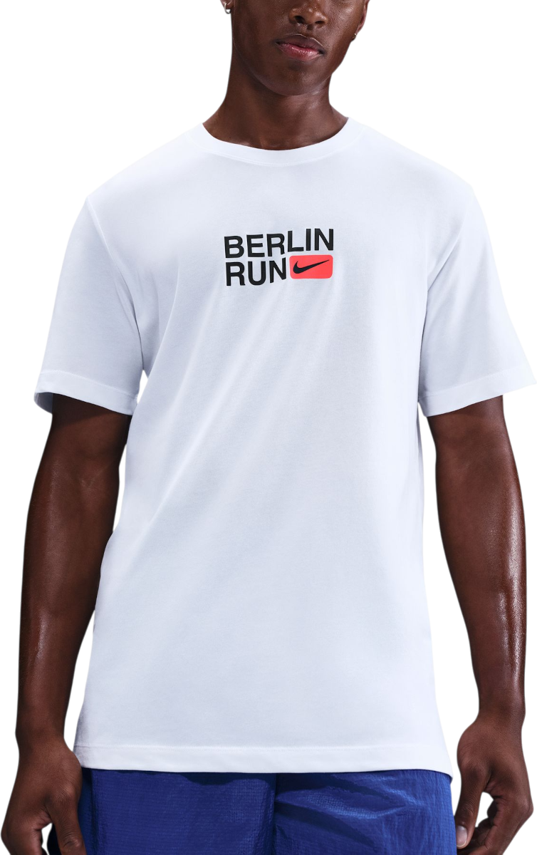 T-shirt Nike Nike Berlin Run T-Shirt Hvid | ih4071-100