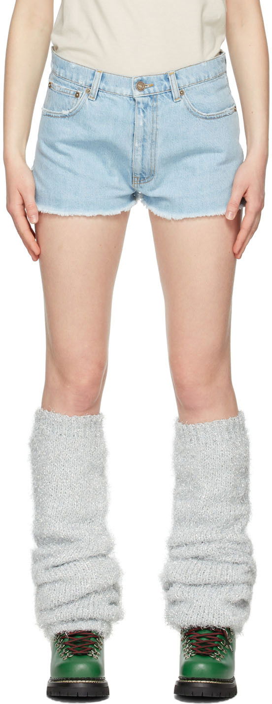 Shorts ERL ERL Denim Shorts Blå | ERL04P013, 0