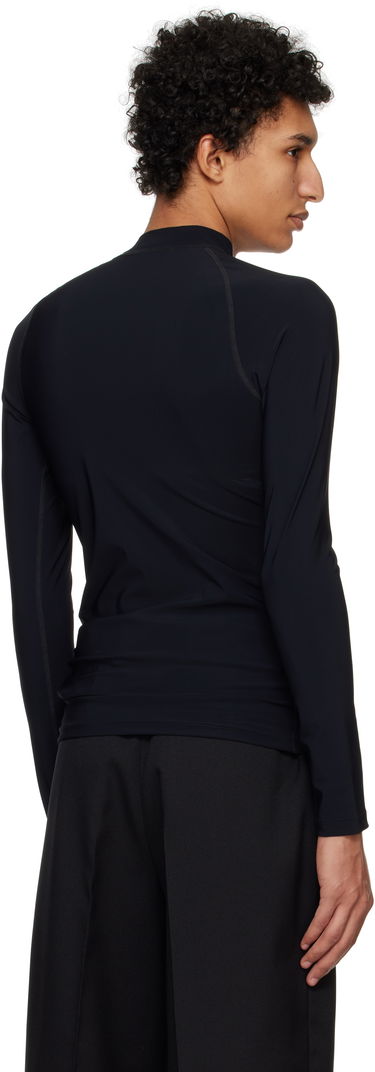 T-shirt Jil Sander Jil Sander+ Surf Long Sleeve T-Shirt Sort | J47NH0012_J20032, 2