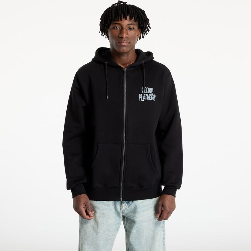 Sweatshirt Horsefeathers Horsefeathers Xerox Zip Hoodie Sort | SM1372C