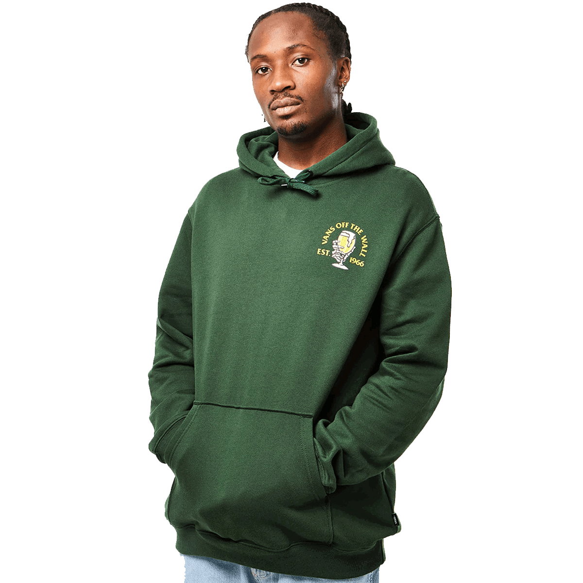 Sweatshirt Vans Vans The Coolest In Town Hoodie Grøn | VN0008H7BD6, 0