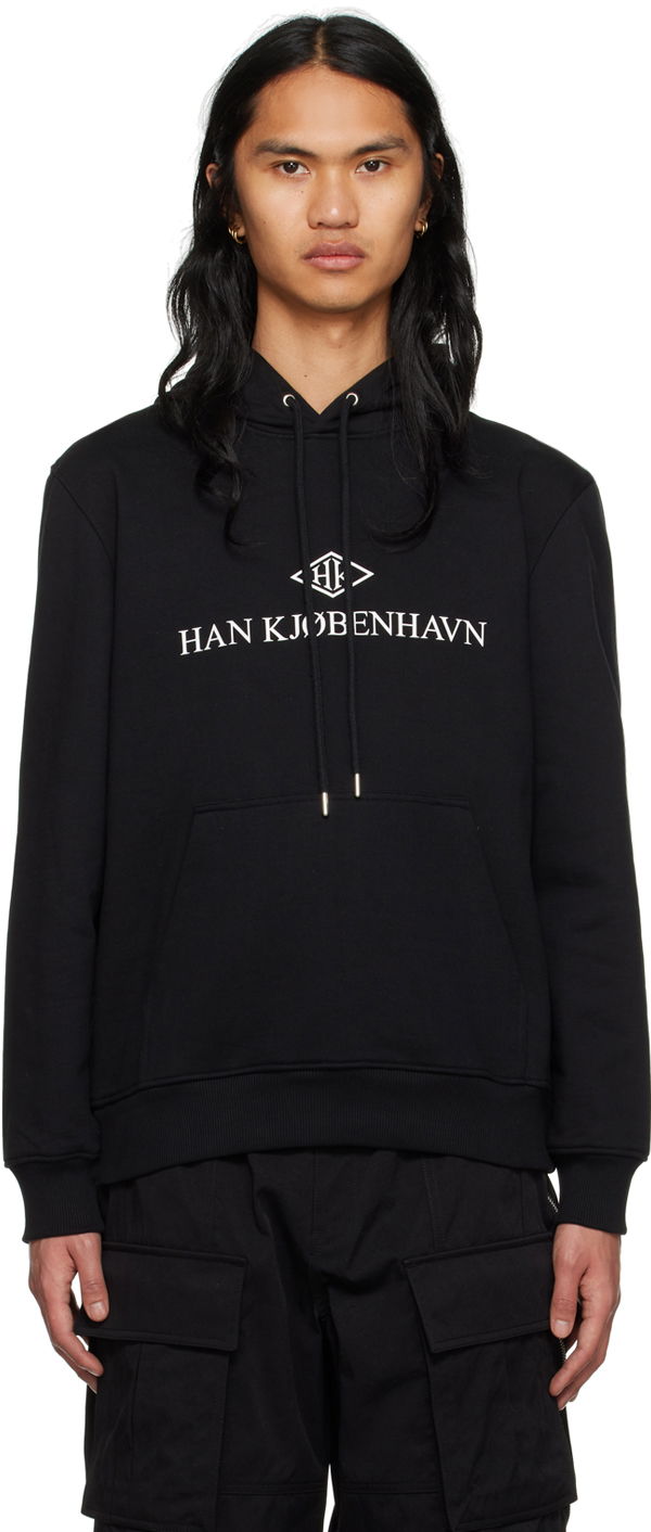 Sweatshirt Han Kjøbenhavn Han Kjobenhavn Exclusive Hoodie Sort | M-132922