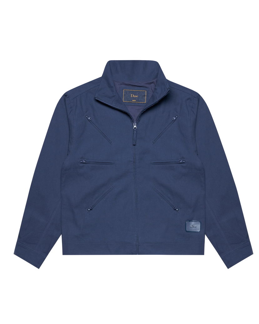 Bomberjakke Dime Navy Blue Zip-Up Jacket Mørkeblå | DIMEHO243NVY