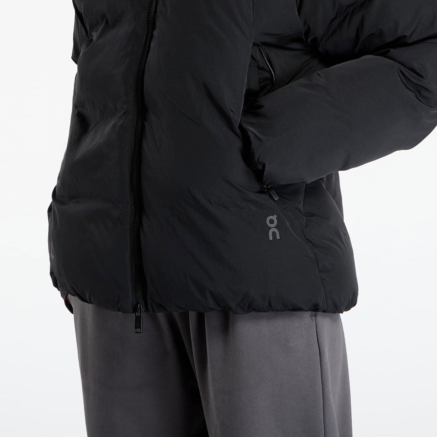 Puffer jakke On Running All-Day Puffer Jacket XS Sort | 1WF30480553 W, 1