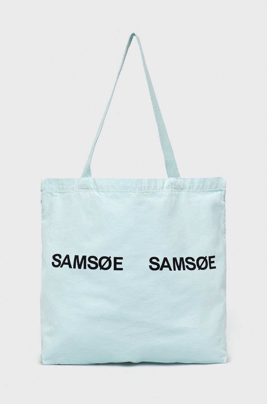 Mulepose Samsoe Samsoe Frinka Shopper Turkis | F20300113, 0