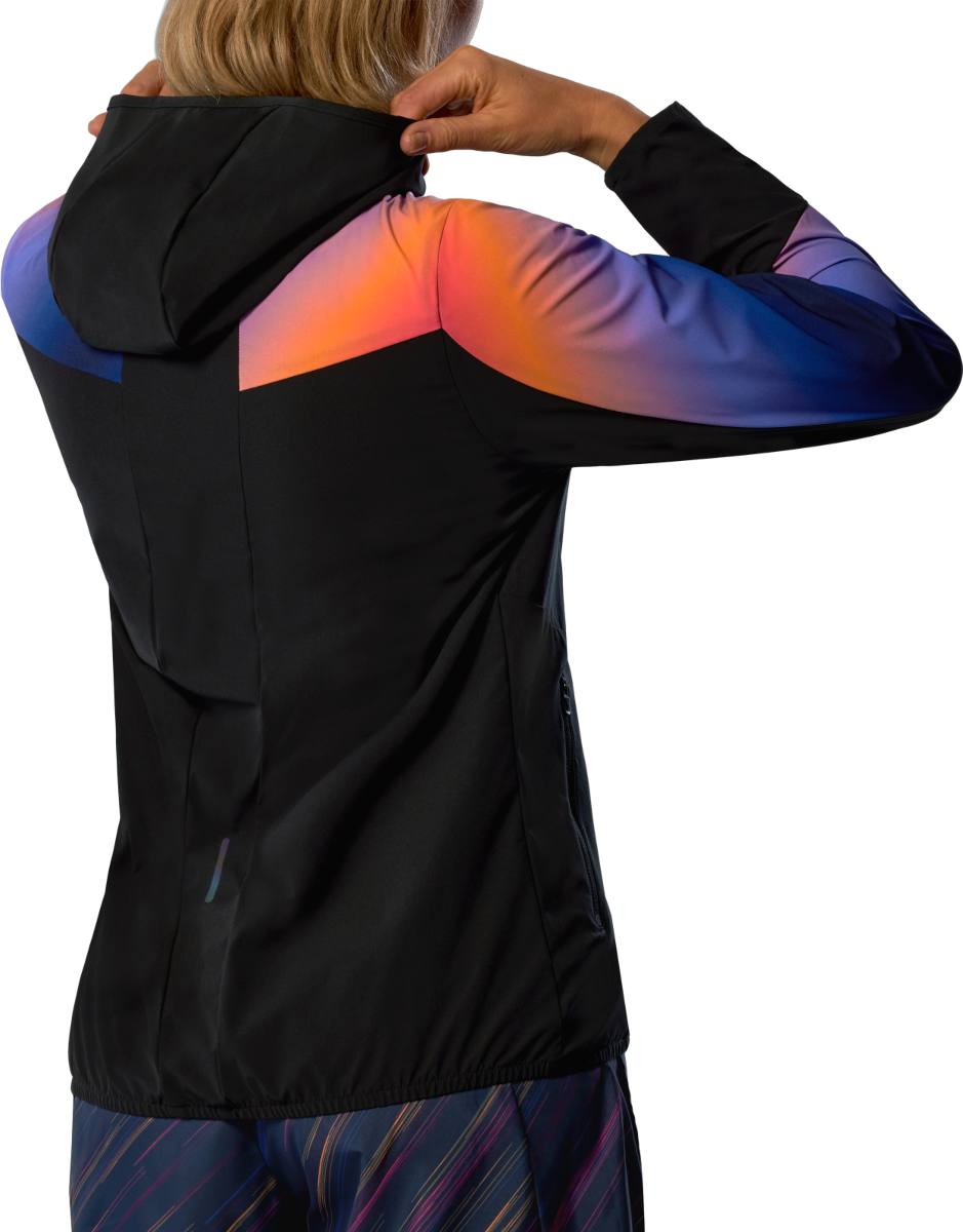 Jakke Mizuno Mizuno Active Alpha Hanabi Hooded Jacket Sort | j2gec702-97, 1