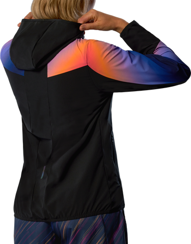 Jakke Mizuno Mizuno Active Alpha Hanabi Hooded Jacket Sort | j2gec702-97, 1