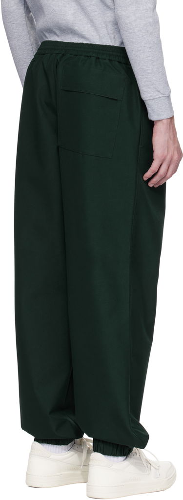 Joggingbukser Lacoste Lacoste Runway Oversized Twill Trousers Grøn | XH6770, 2