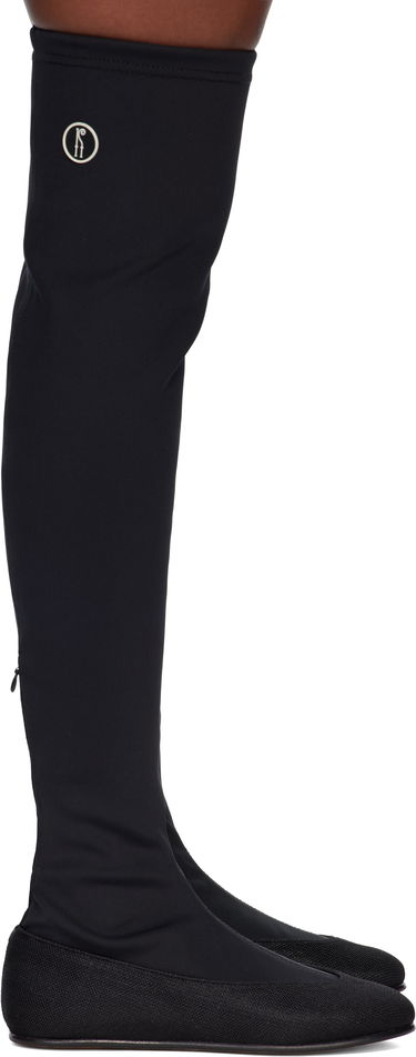 Sneakers og sko KIKO KOSTADINOV Kiko Kostadinov Proxima Ballerina Tabi Tall Boots Sort | KKWAW25FT05-199, 0