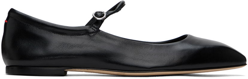 Tøj Aeyde Aeyde Uma Ballerina Flats Sort | A11-FL-RAZS8MFL-0122-800-007