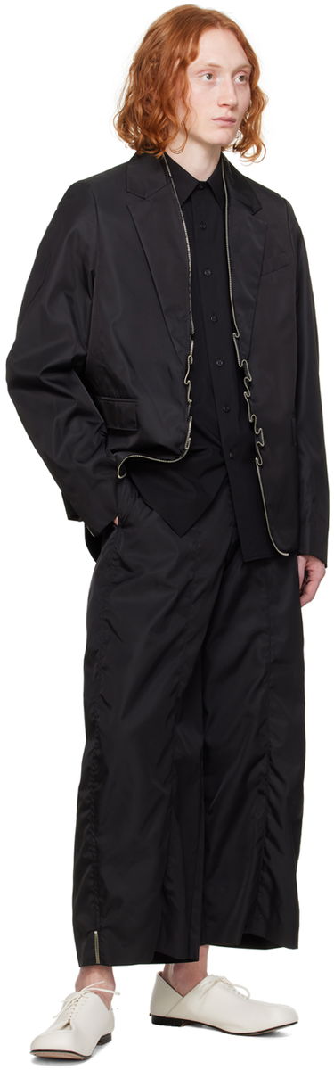 Cargo bukser ADER ERROR Elva Baggy Nylon Trousers Sort | BN01SSSA0203BK, 3