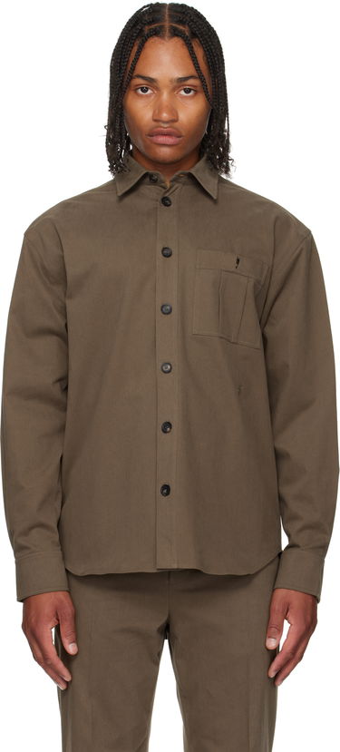 Skjorte FERRAGAMO Ferragamo Oversized Shirt Grøn | 785060, 0