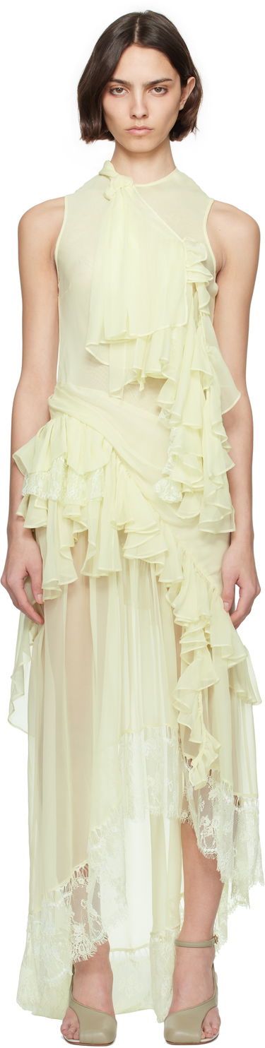 Kjole Collina Strada Collina Strada Angelica Maxi Dress Gul | XX4039, 0